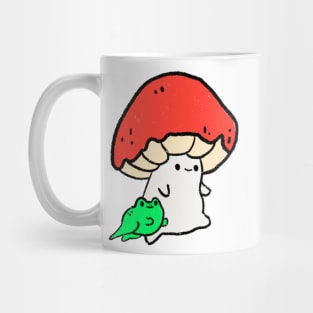 Mushroom and his froggy pal Mug